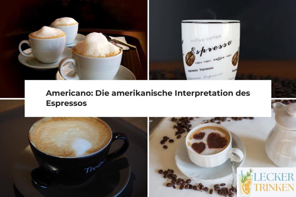 Americano Zubereitung