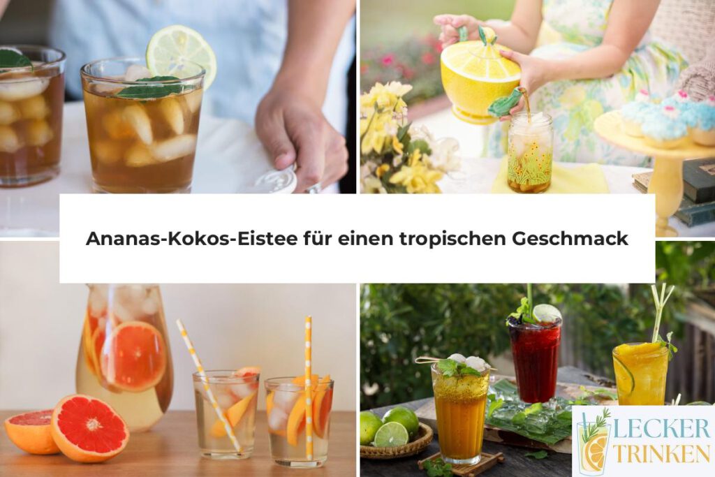 Ananas-Kokos-Eistee Rezept