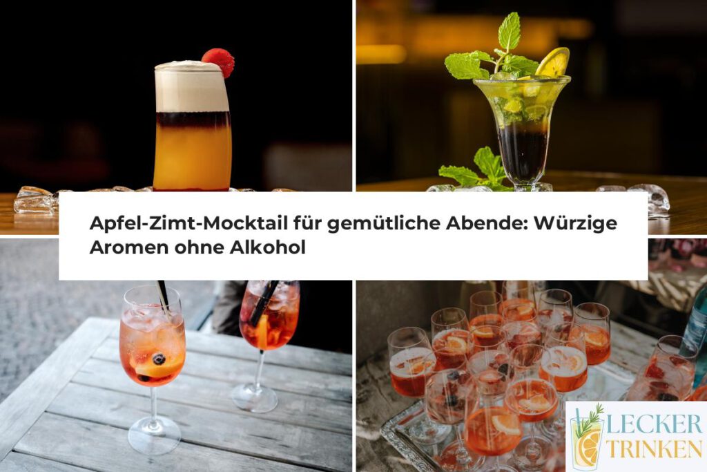 Apfel-Zimt-Mocktail Rezept