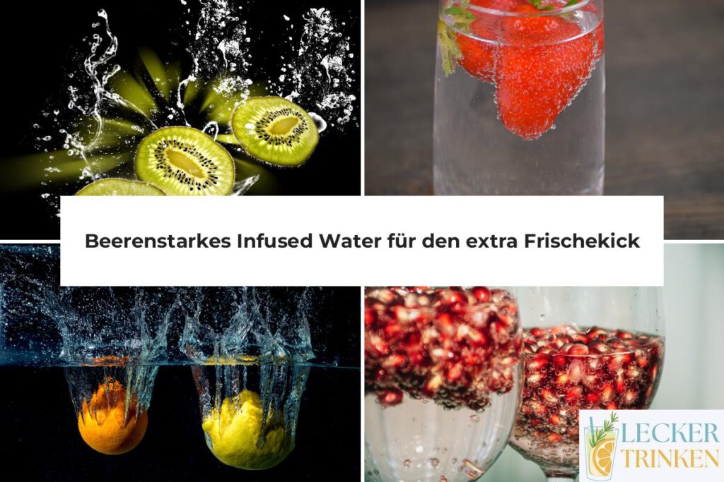 Infused Water mit Beeren