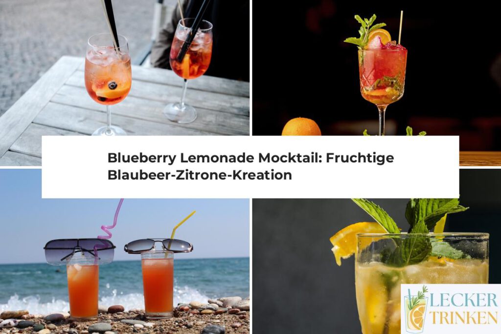 Blueberry Lemonade Mocktail Rezept