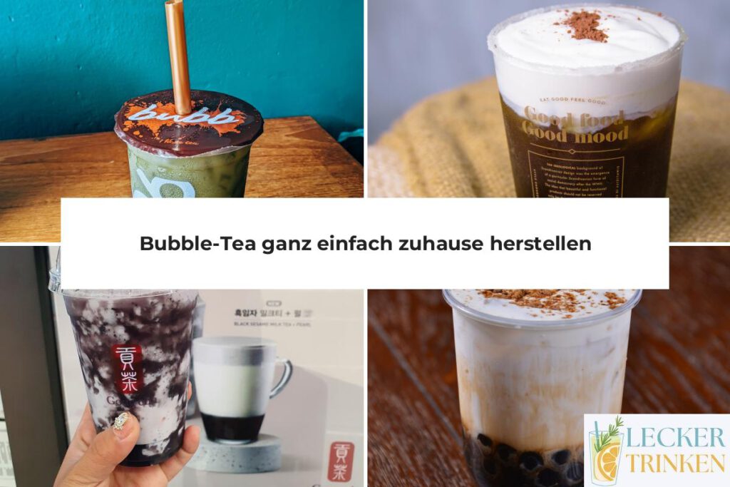 Bubble-Tea Zuhause