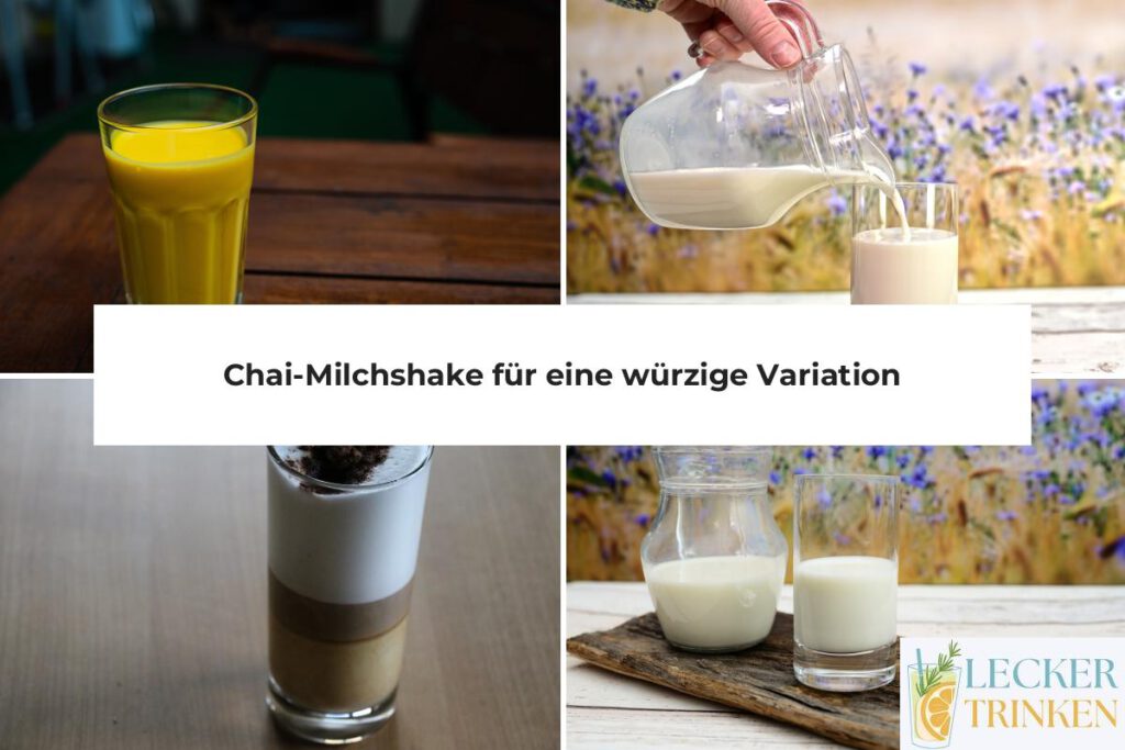 Chai-Milchshake Rezept