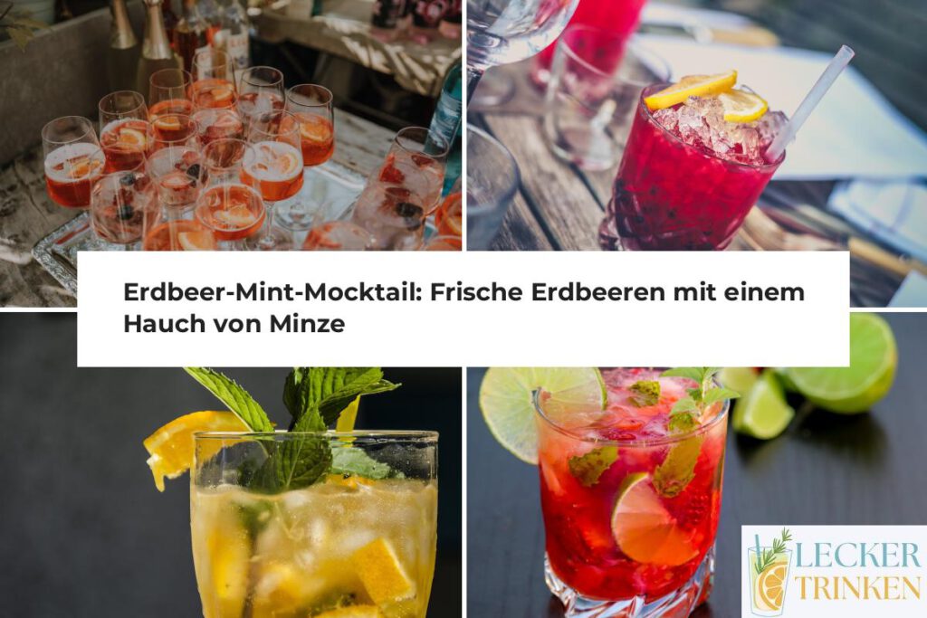 Erdbeer-Mint-Mocktail Rezept