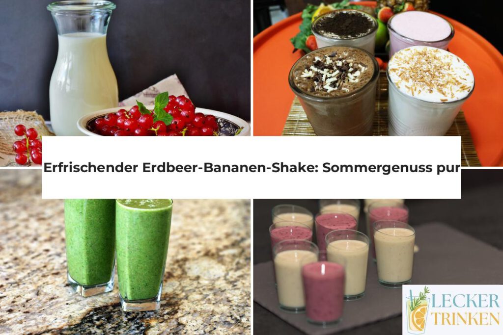 Erdbeer-Bananen-Shake Rezept