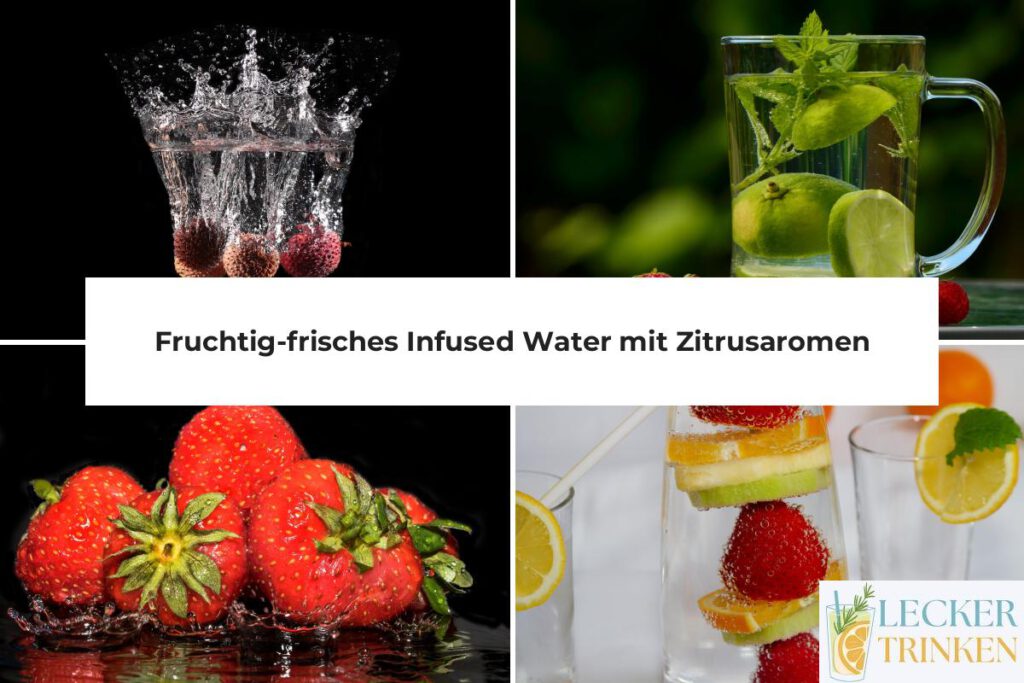 Infused Water mit Zitrusfrüchten