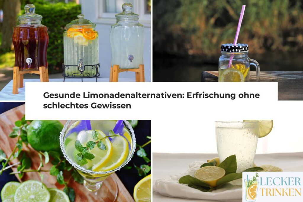 Gesunde Limonadenalternativen selber machen