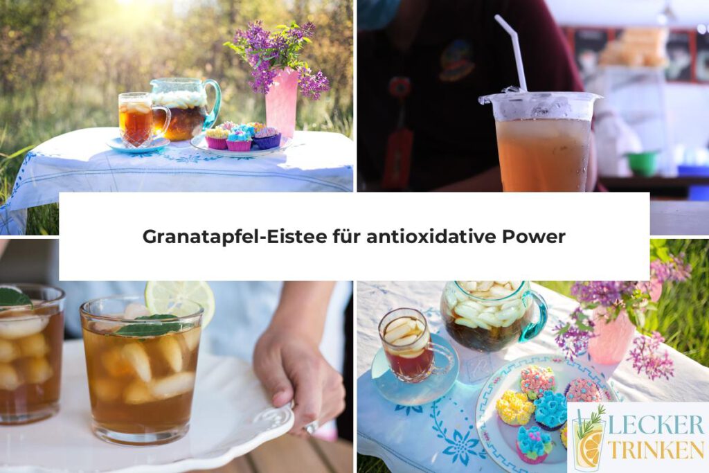 Granatapfel-Eistee Rezept