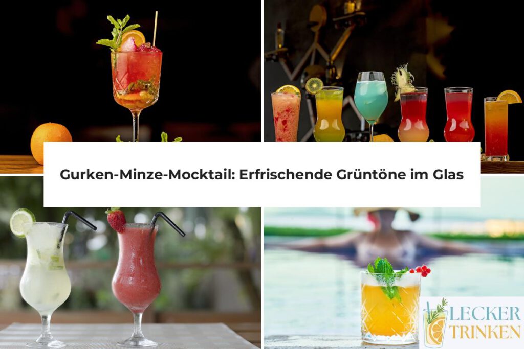 Gurken-Minze-Mocktail Rezept