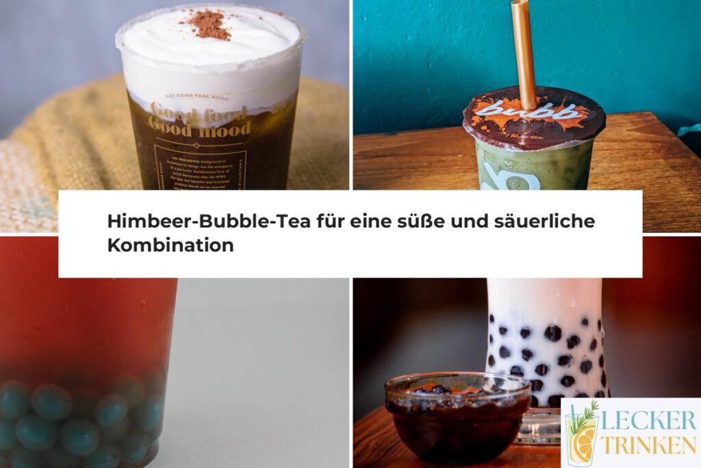 Himbeer-Bubble-Tea Rezept