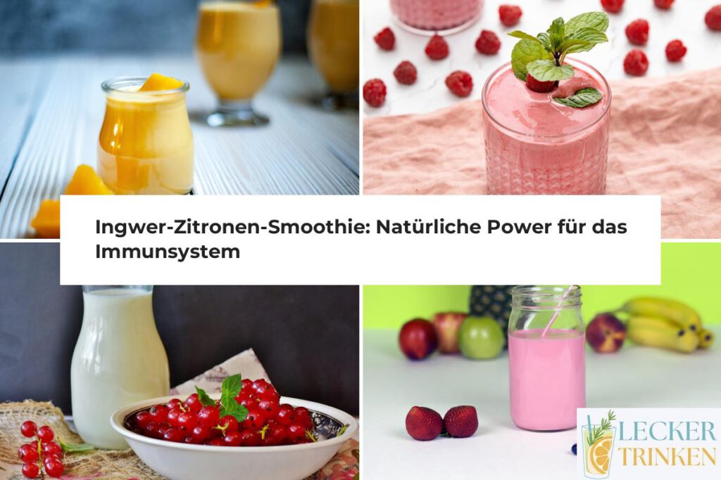 Ingwer-Zitronen-Smoothie Rezept