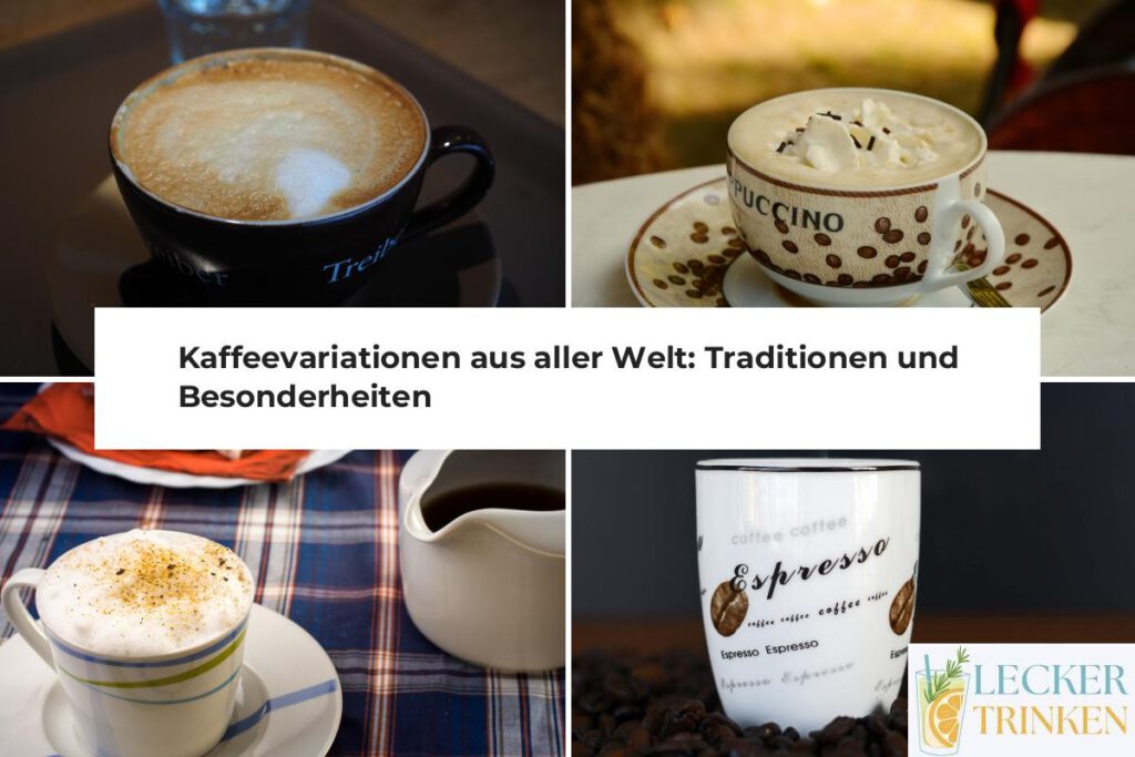 Kaffeevariationen weltweit