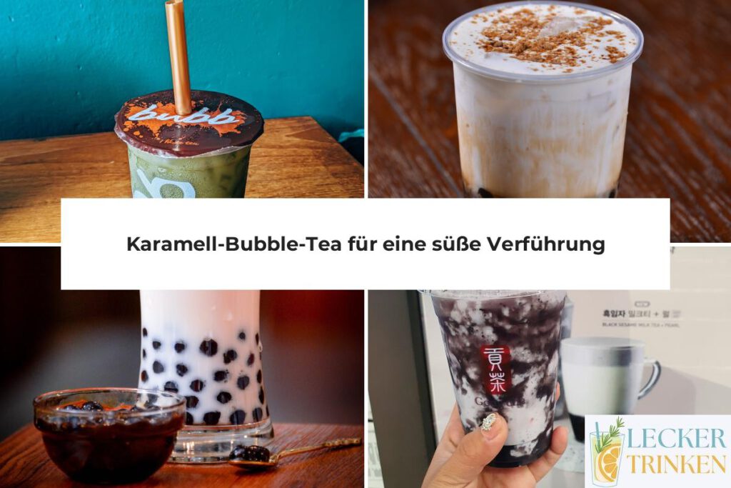 Karamell-Bubble-Tea Rezept