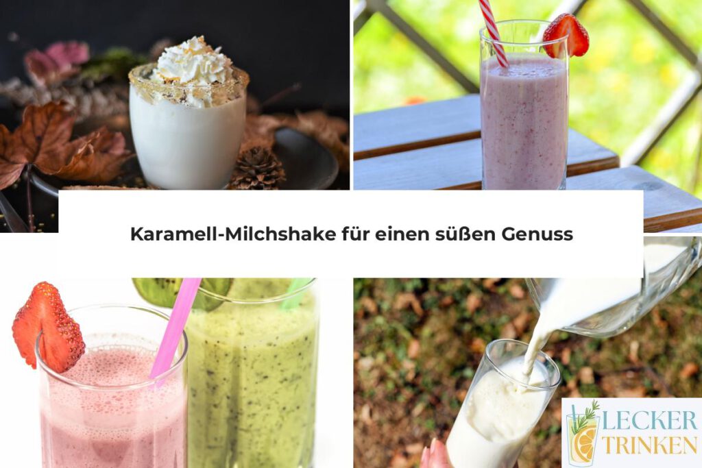 Karamell-Milchshake Rezept