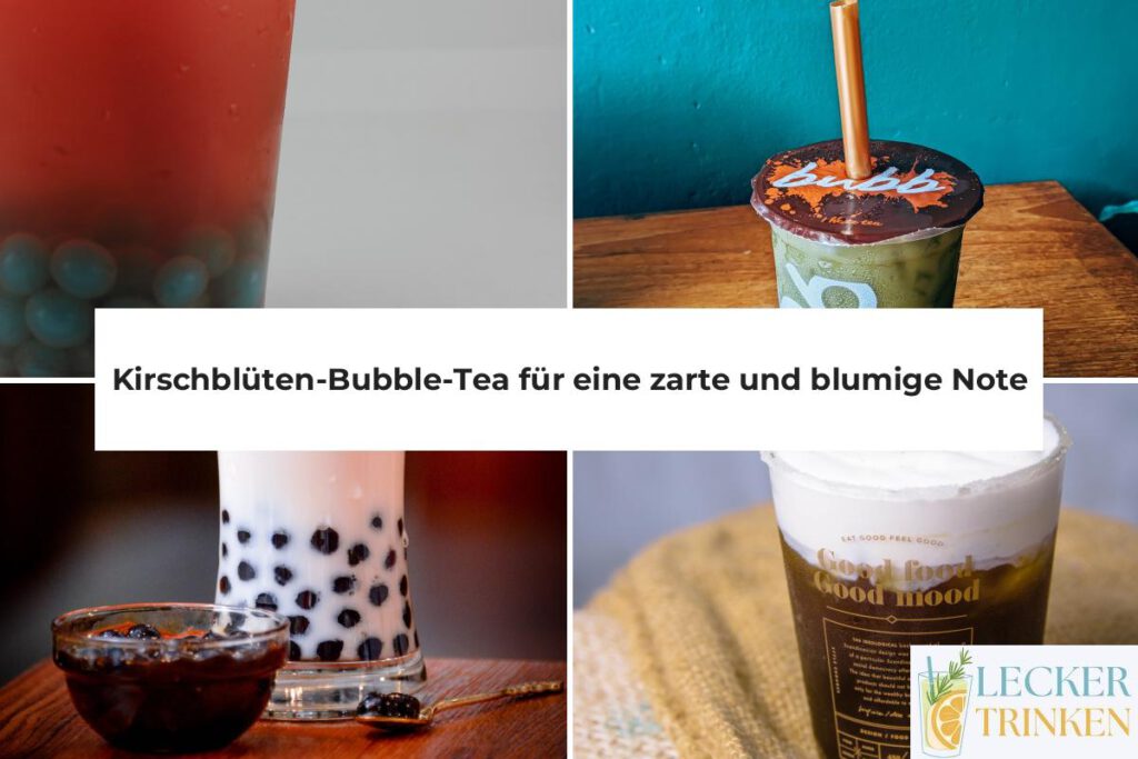 Kirschblüten-Bubble-Tea Rezept