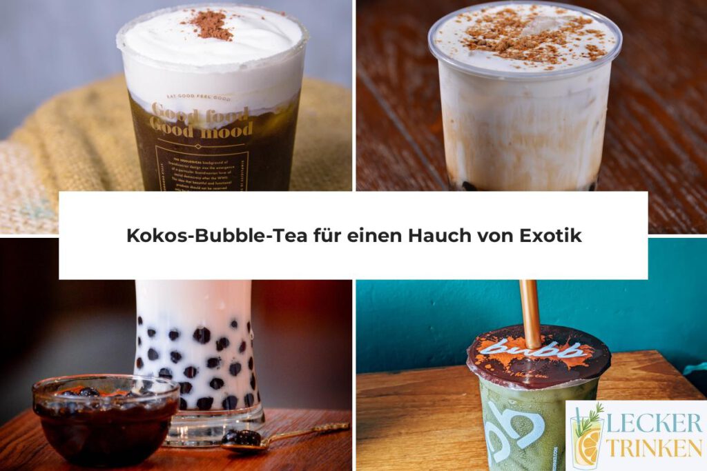 Kokos-Bubble-Tea Rezept