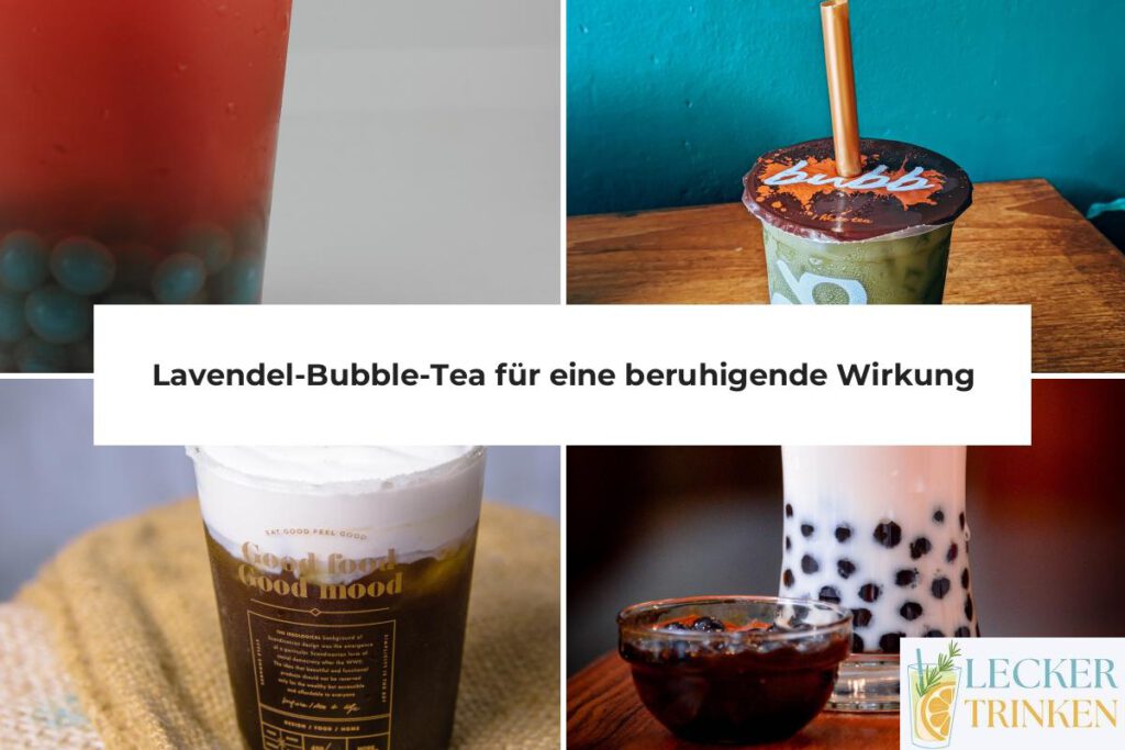 Lavendel-Bubble-Tea Rezept