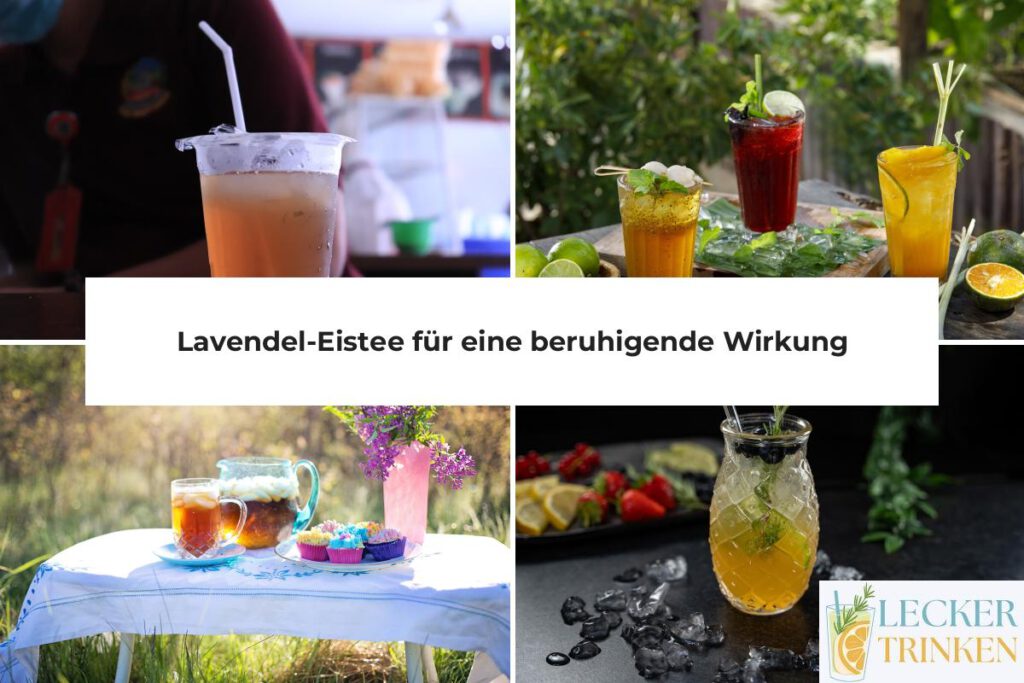 Lavendel-Eistee Rezept