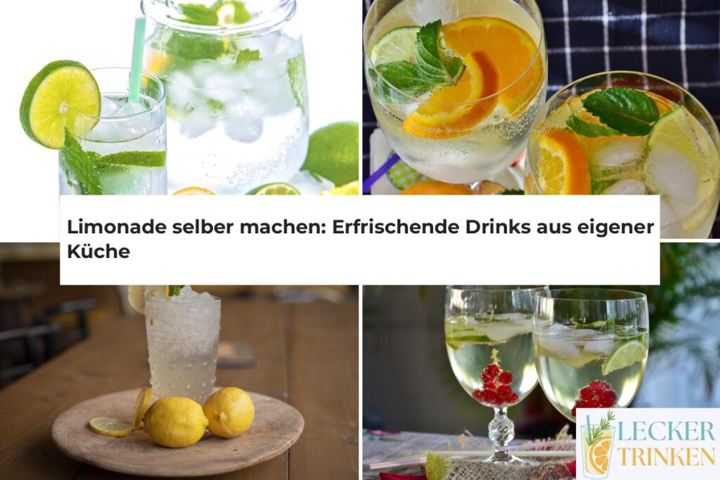 Limonade selber machen