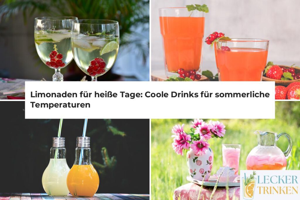 Limonaden für heiße Tage selber machen