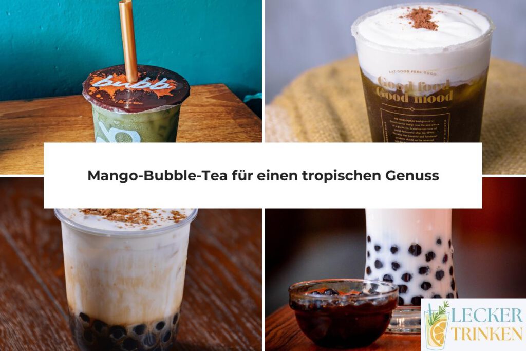 Mango-Bubble-Tea Rezept