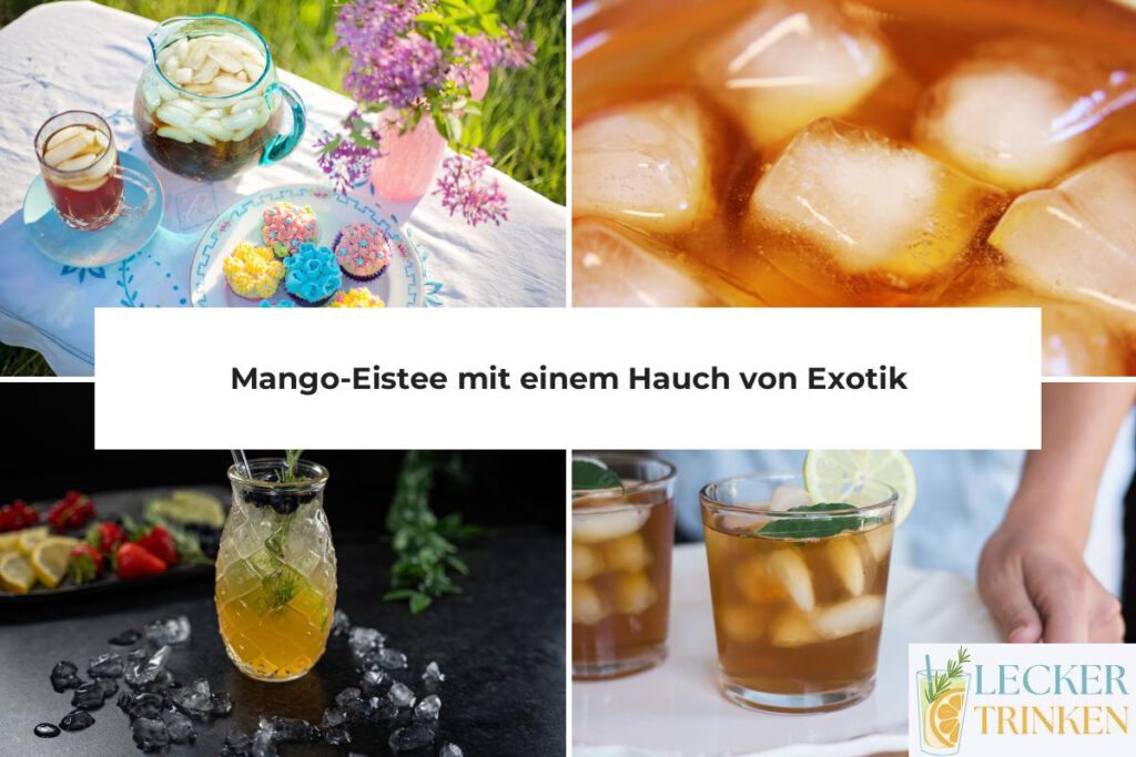 Mango-Eistee Rezept