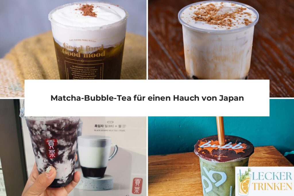 Matcha-Bubble-Tea Rezept