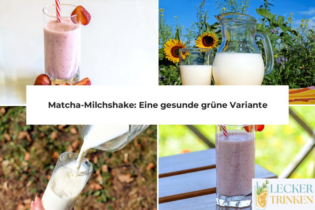 Matcha-Milchshake Rezept