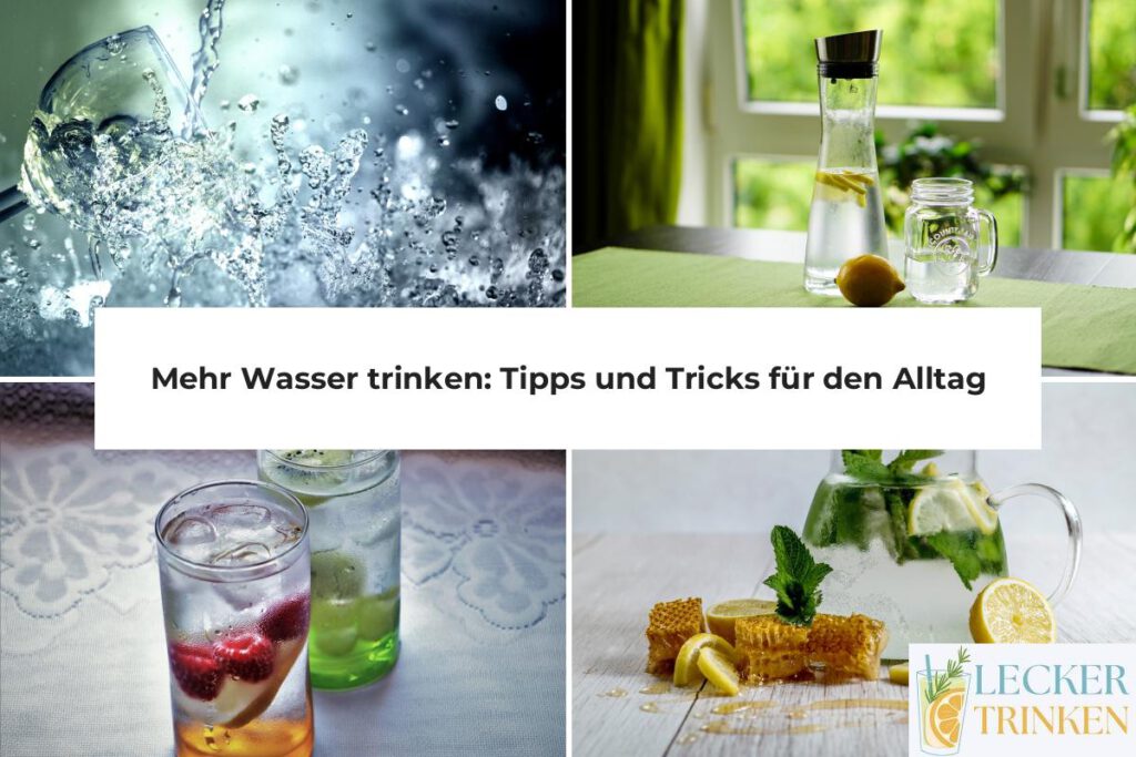 Mehr Wasser trinken