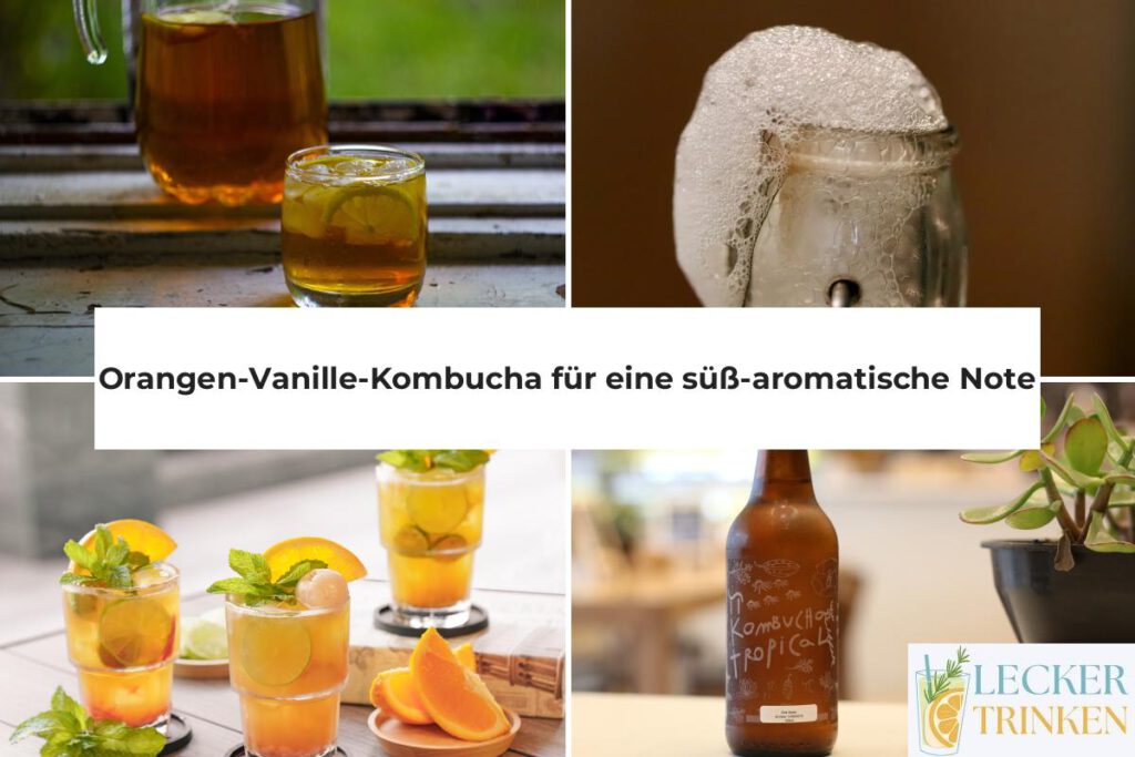 Orangen-Vanille-Kombucha Rezept