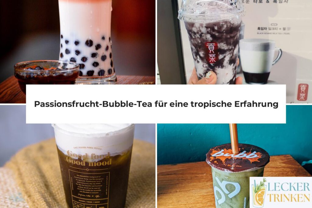 Passionsfrucht-Bubble-Tea Rezept