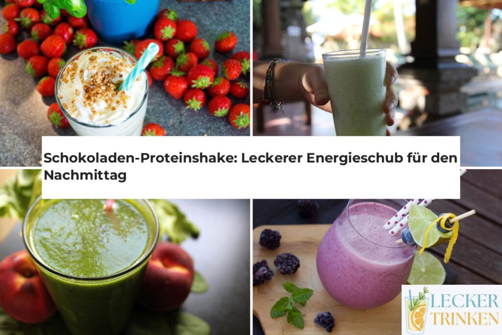 Schokoladen-Proteinshake Rezept