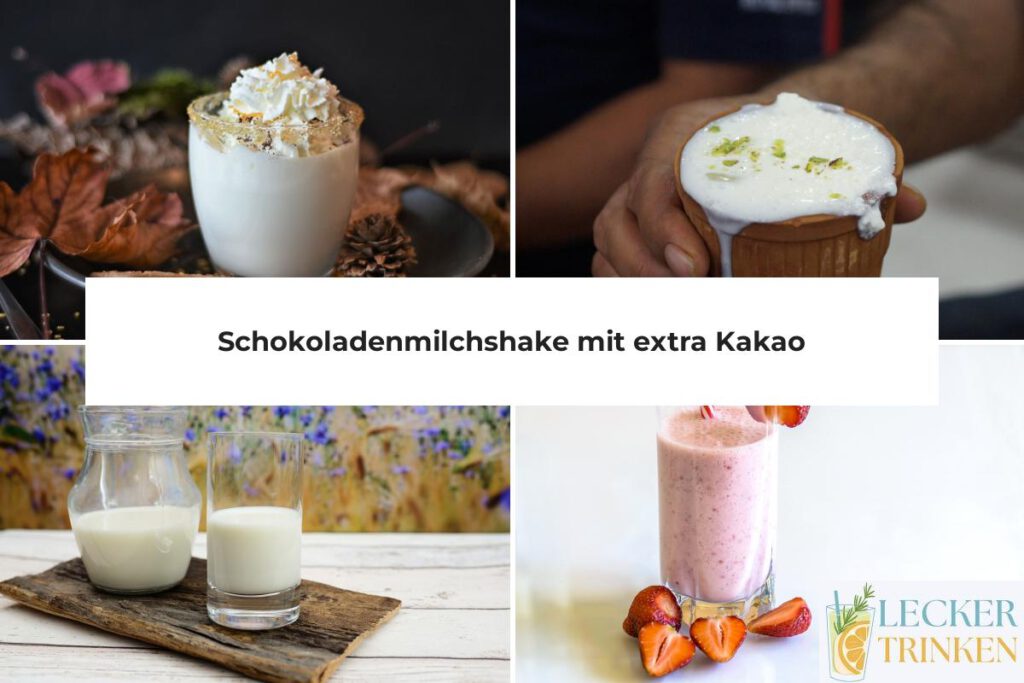 Schokoladenmilchshake Rezept