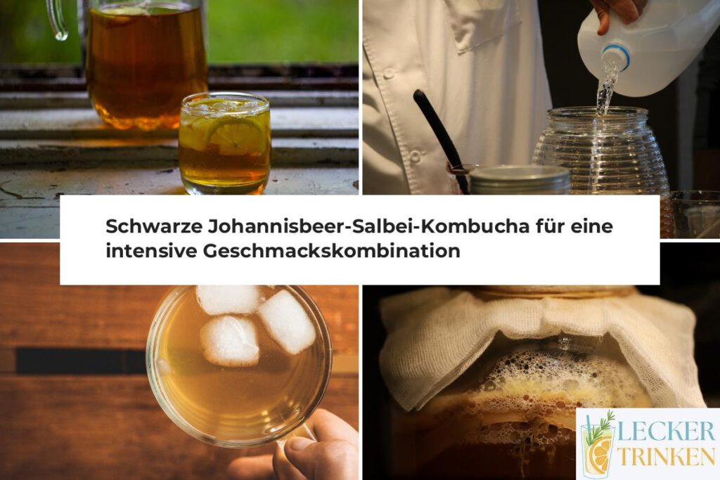 Schwarze Johannisbeer-Salbei-Kombucha Rezept