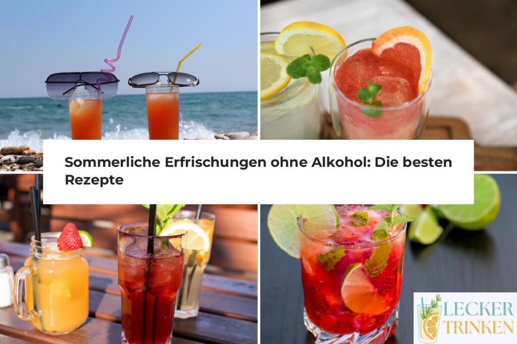 Sommerliche Erfrischungen ohne Alkohol