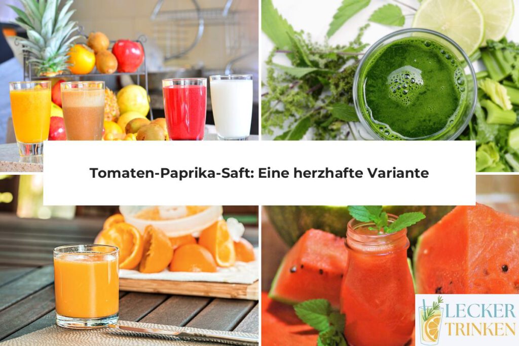 Tomaten-Paprika-Saft Rezept