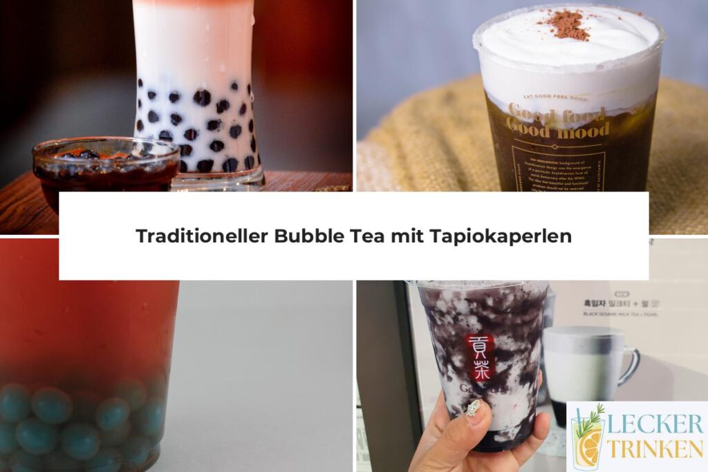 Traditioneller Bubble Tea