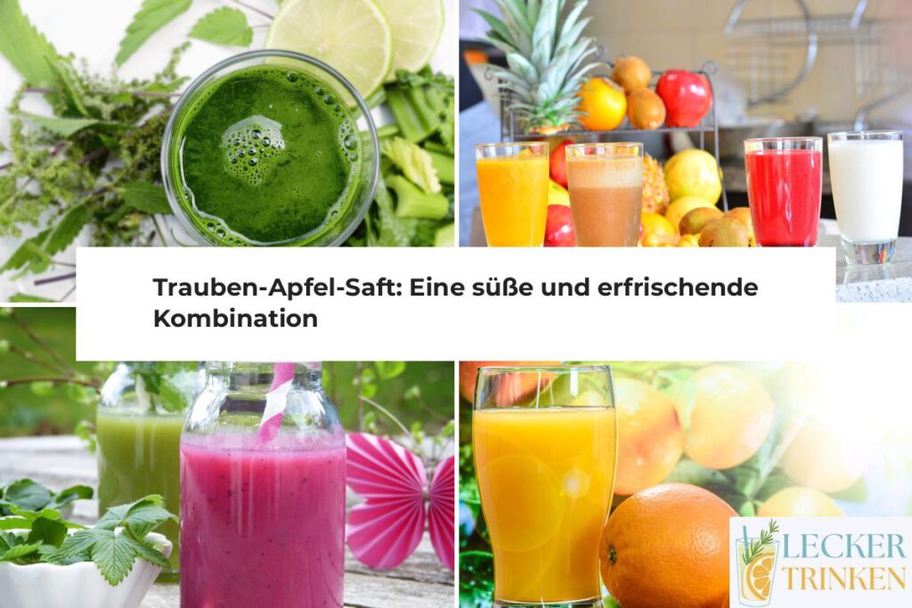 Trauben-Apfel-Saft Rezept