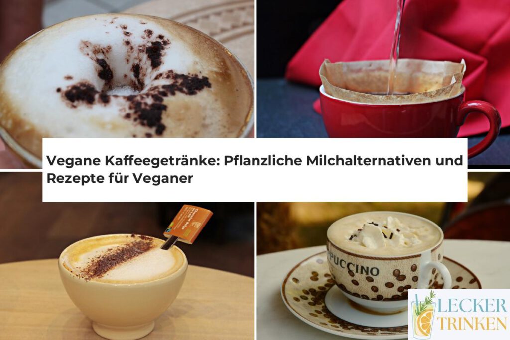 Vegane Kaffeegetränke