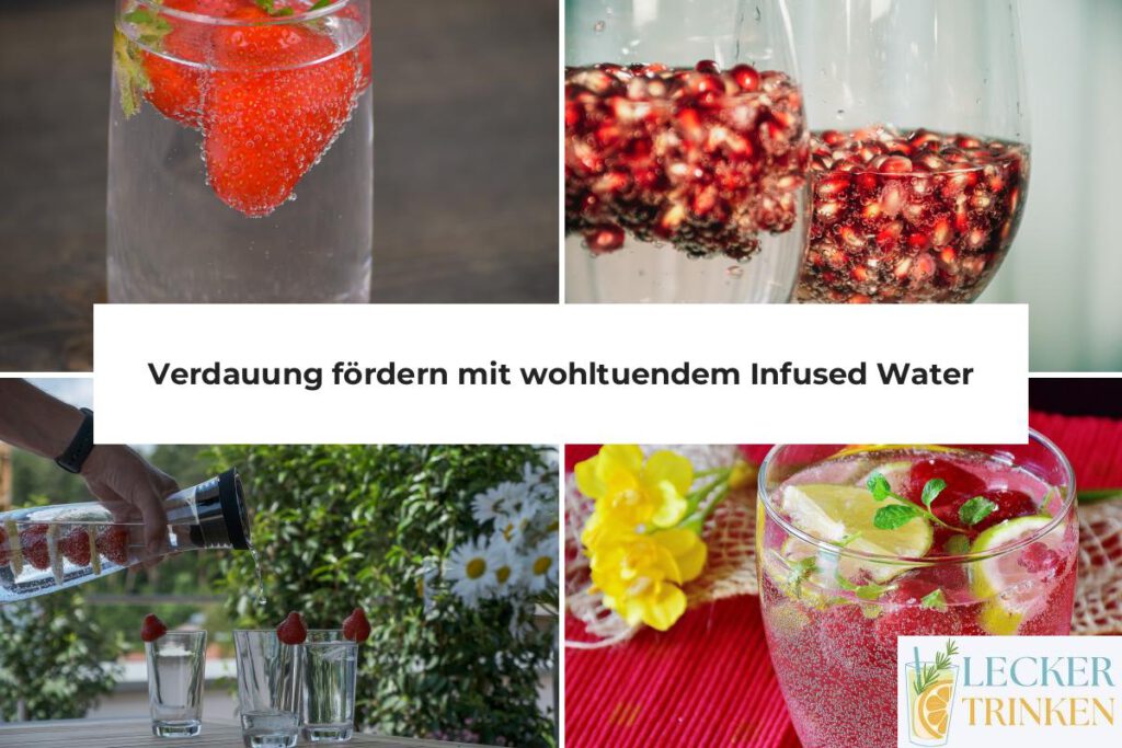 Infused Water für bessere Verdauung