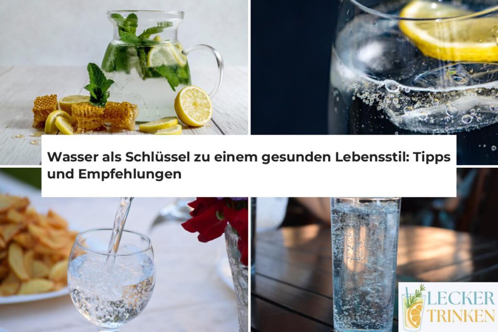 Wasser gesunder Lebensstil