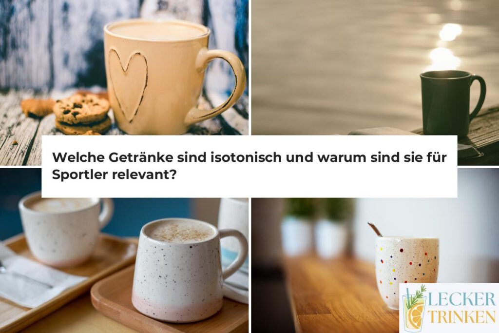 Isotonische Getränke für Sportler