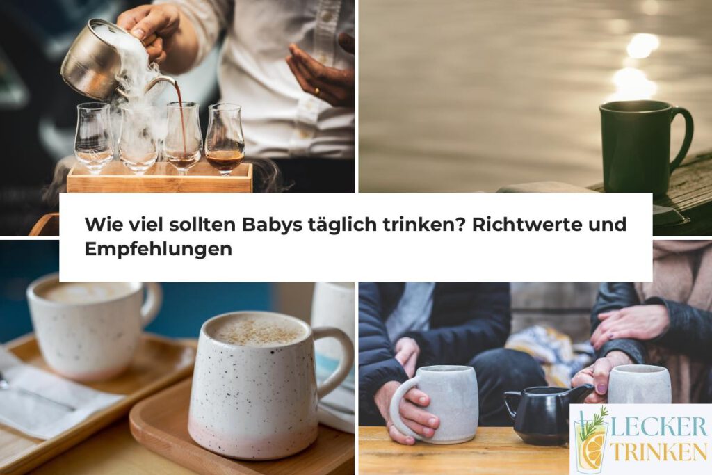 Richtwerte für Babys beim Trinken