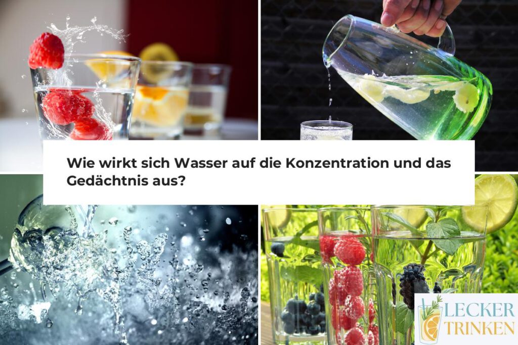 Wasser Konzentration Gedächtnis